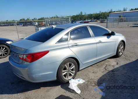 2012 Hyundai Sonata Gls z USA, uszkodzony, nr VIN 5NPEB4AC2CH465855